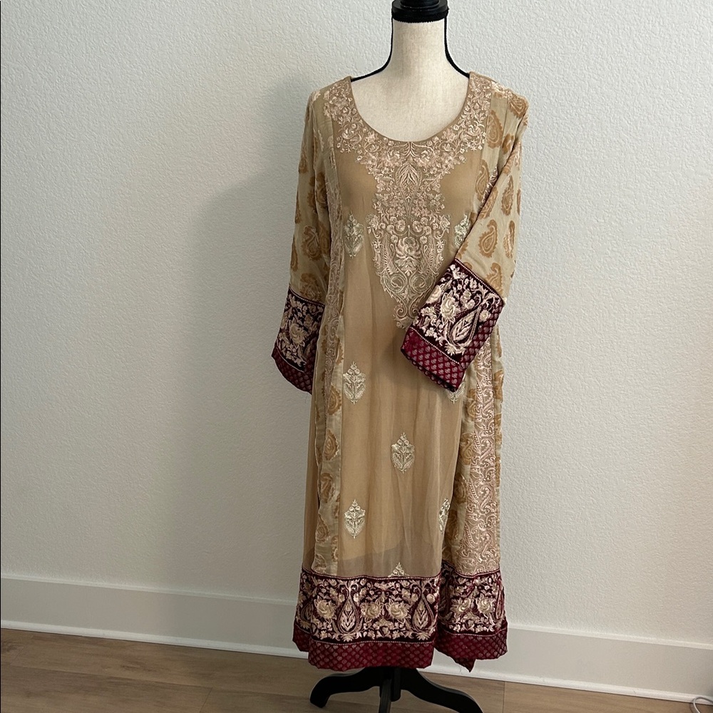 Elegant Pakistani Indian Anarkali Flared style dress